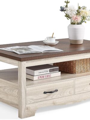 Farmhouse Coffee Table with Storage Wholesale made in Vietnam Factories and Manufacturers